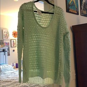 Free People Crashing Waves Oversized Sweater